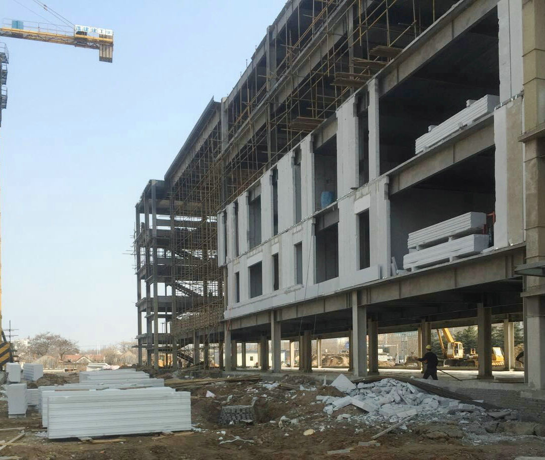 蒸壓輕質(zhì)加氣混凝土墻板外墻板應用