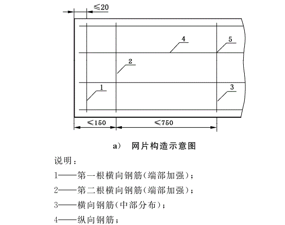 外墻板網片構造示意圖